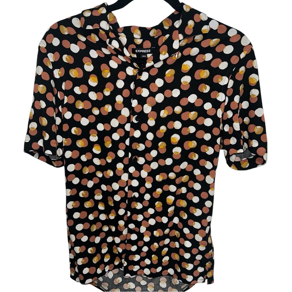 Express Multicolor Polka Dot Shirt